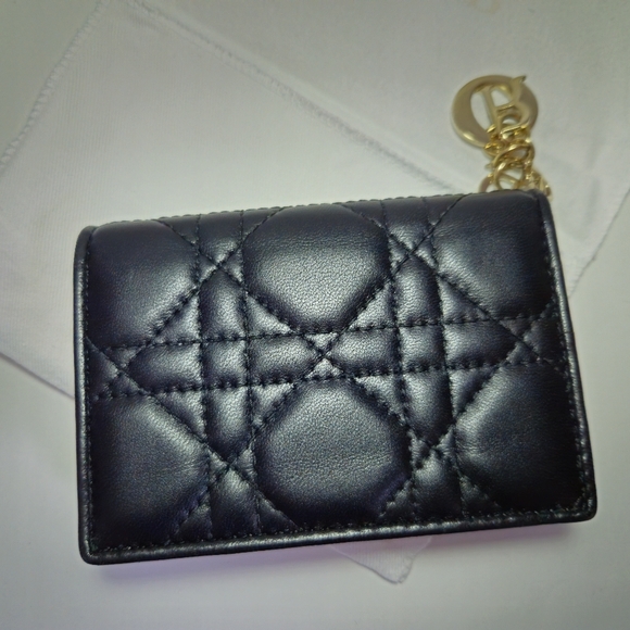 Dior two tone card holder wallet - Picture 3 of 4